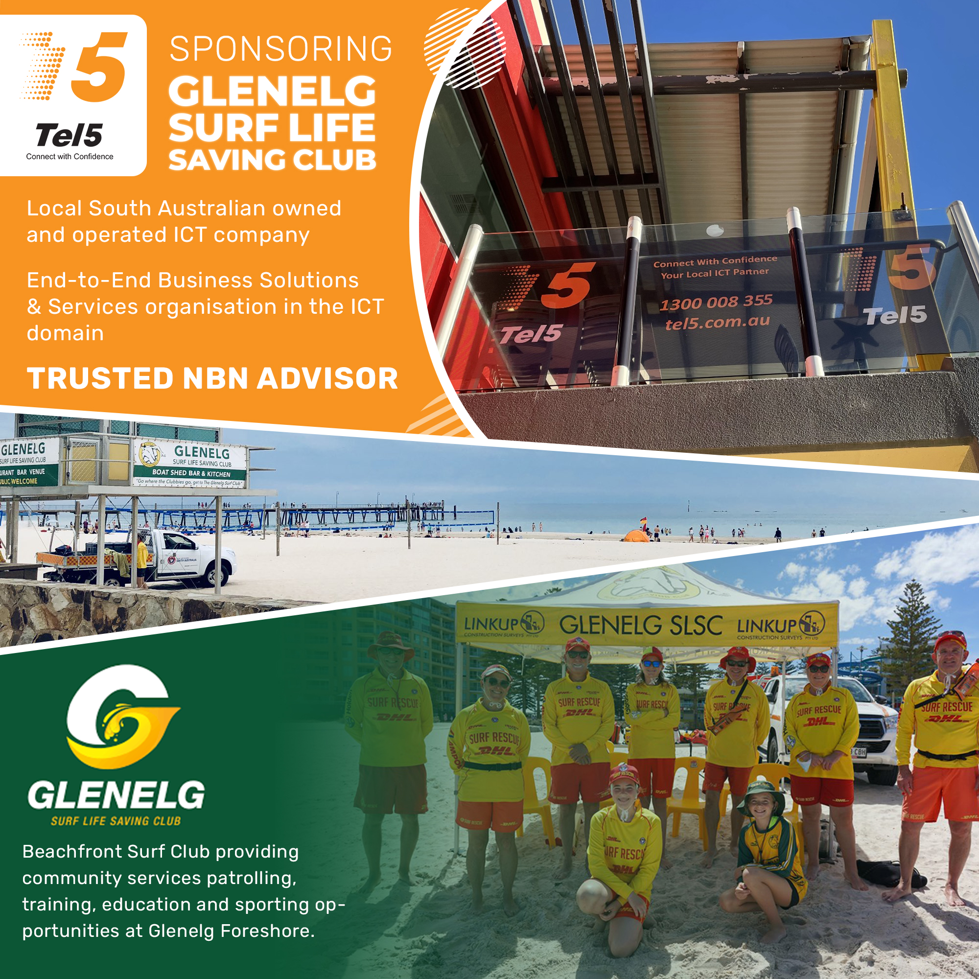 Tel5 Sponsoring Glenelg